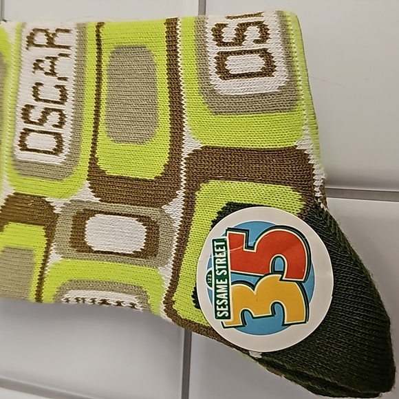 Sesame Street Socks Oscar 35th anniversary vintage 2003 NWT - Picture 3 of 4